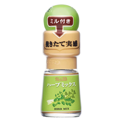 S&B综合香料・附研磨器4.5g