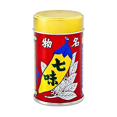 七味唐からし 缶 14g