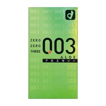 オカモト ゼロゼロスリー 003 アロエ 10個入り