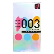 OKAMOTO 零零三 0.03 三色系 乳膠安全套（12片裝）