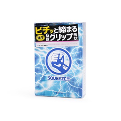 相模挤压感安全套5片装