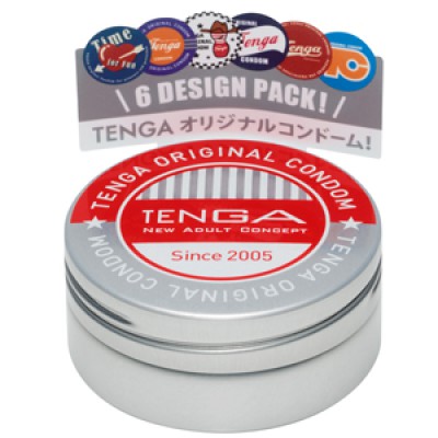 Tenga Original Condom乳胶安全套(6片装)