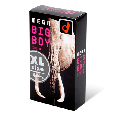 MEGA BIG BOY 乳膠加大碼安全套(12片裝)