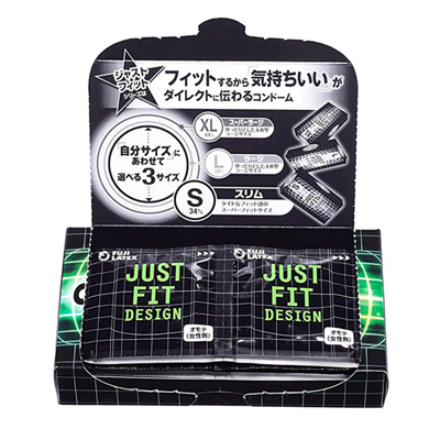 Just Fit S Tight 53MM Condom(12Pcs)