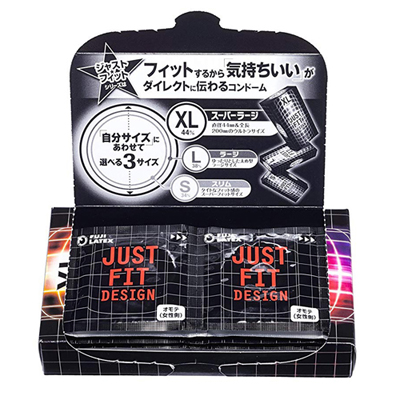 ジャストフィット デザイン XLサイズ(12個入)