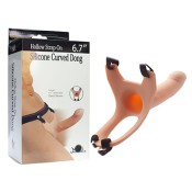 Male Silicone Strap On (Large Size)-Flesh Color