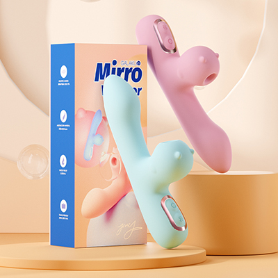 Mirro Mini Vibrator (Blue)