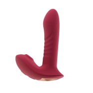 Athena Wearable Suction and Thrusting Vibrator AI Version (Red)