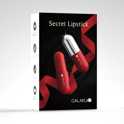 Secret Lipstick Vibrator With Ai Control (Red)
