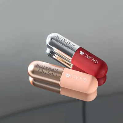 Secret Lipstick Vibrator With Ai Control (Red)