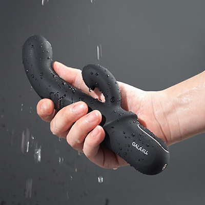 Rhino Vibrator Used In Vagina And Anus (Black)