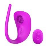 Dream Horse Butterfly Love Strap On C-String-Remote Control Version-Purple