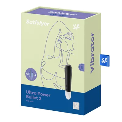 Ultra Power Bullet Extremely powerful Mini vibrator 2 black
