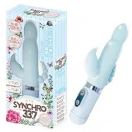 SYNCHRO 3.3.7三点齐攻按摩棒(蓝)