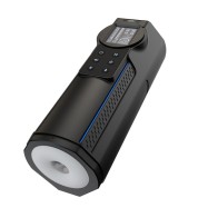 メイシャン スマート音声制御 伸縮＆振動マスターベーションカップ (ブラック)