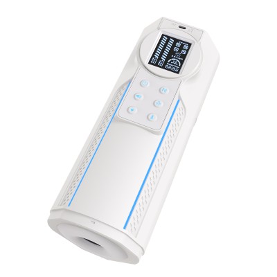 MeiShang Smart Voice-Controlled Thrusting Vibrating Masturbation Cup (White)