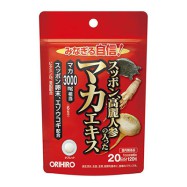 甲魚與高麗人參的瑪卡萃取物 120粒