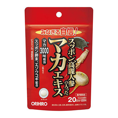甲鱼与高丽人参的玛卡萃取物 120粒
