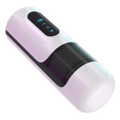 Pentium Princess Thrusting Suction Vibrating Moaning Masturbation Cup (White)