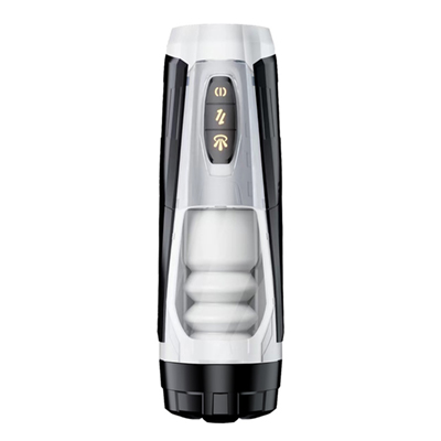 Mecha Warrior Thrusting Vibrating & Moaning Masturbation Cup