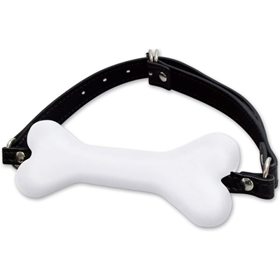 A-One Silicone Bone Shape Mouth Gag