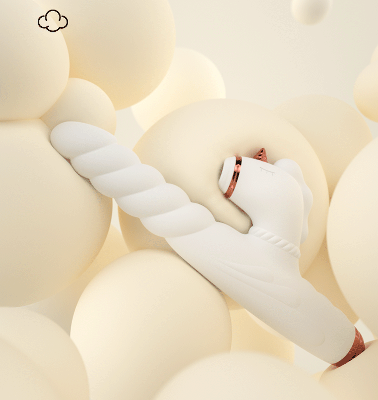 Unicorn Suck And Vibrator(White) 07