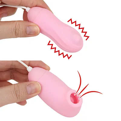 Momoiro Tap Clitoral Stimulator With Pulsation Suction Vibrations