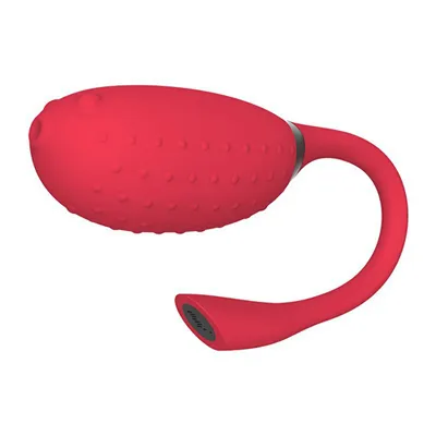 Magic Fugu APP-Controlled Smart Wearable Vibrator(Red)