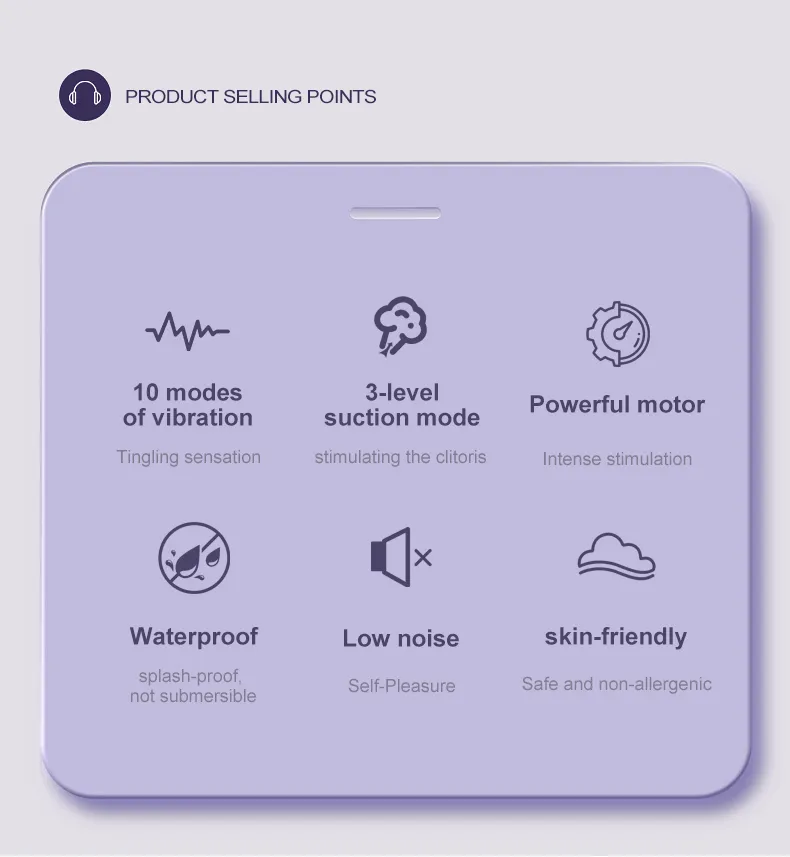 Dreamy Powerful Suction And Vibrating Egg - Purple02