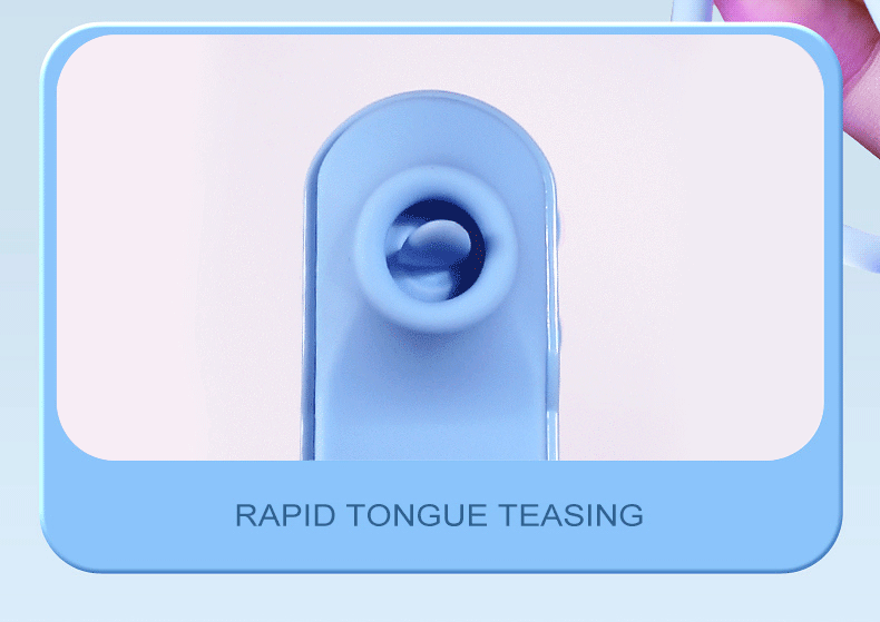 Dreamy Squirting Tongue Licking And Vibrating Egg - Blue04