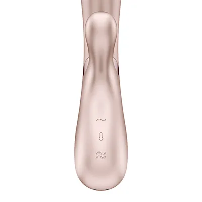 Hot Lover Warming Vibrator With App Control (Silver)