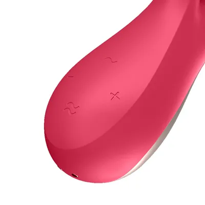 Mono Flex 50 Vibration Clitoris and G-Spot With App Control (Red)