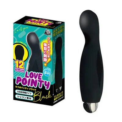 Love Pointy Massagers Wands(Black)