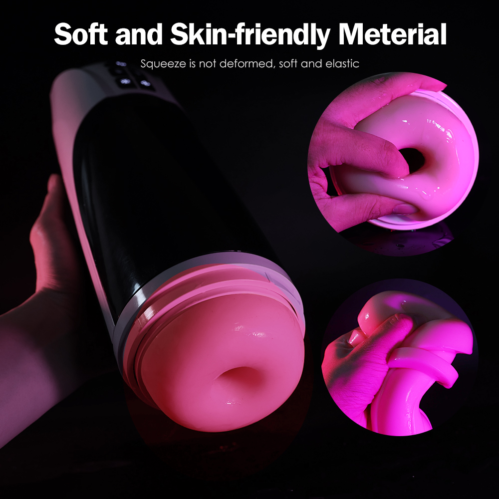 Fantasy Goddess Hands-Free Thrusting Suction Warming & Moaning Masturbation Cup  04