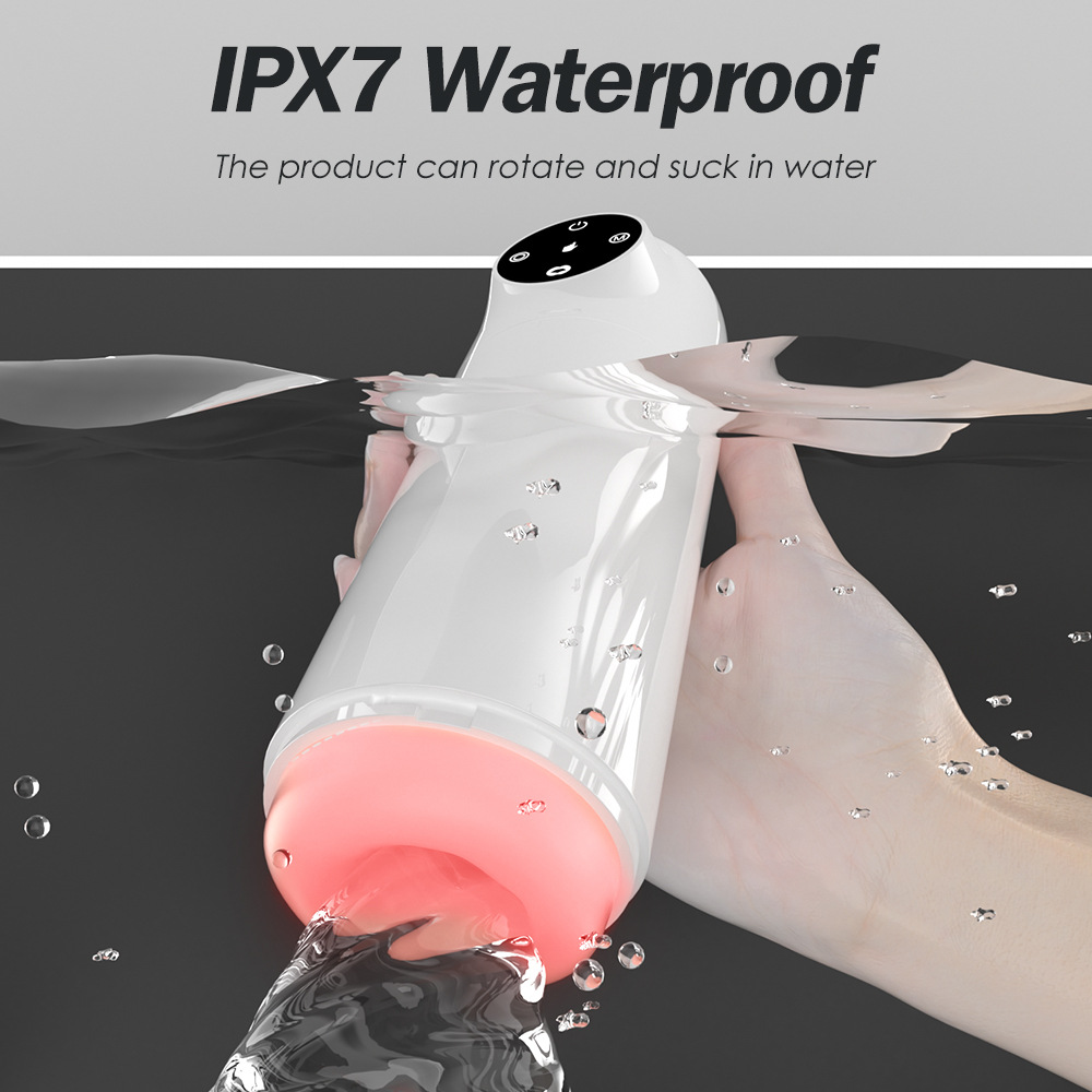 バスシーン 吸引・回転・音声機能付き マスターベーションカップ 06