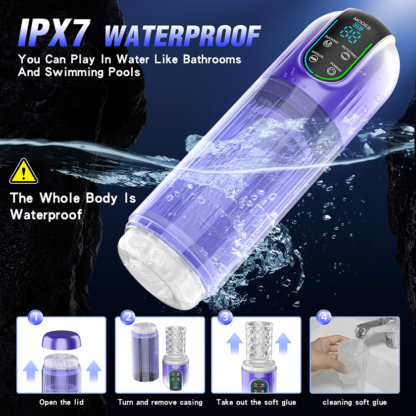Bole Pro Suction Rotating & Water-Based Masturbation 09