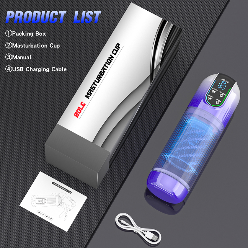 Bole Pro Suction Rotating & Water-Based Masturbation 12