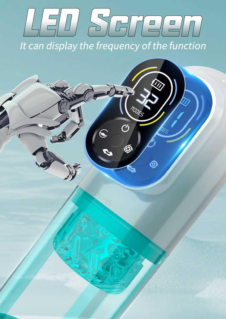 Bole 2nd Gen Thrusting Rotating Suction Vibrating Water Based Masturbator 09