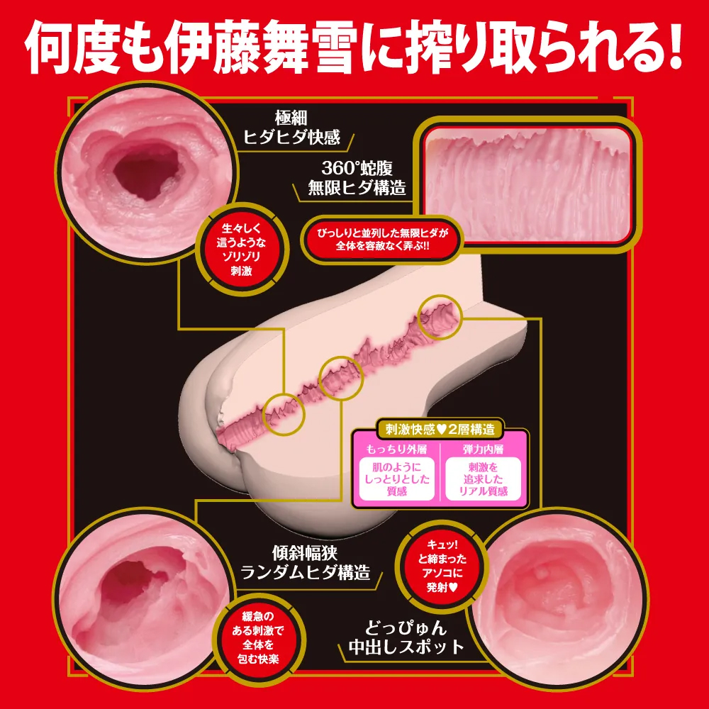 EXE Japanese Real Hole 伊藤舞雪 超激快感中型自慰器03