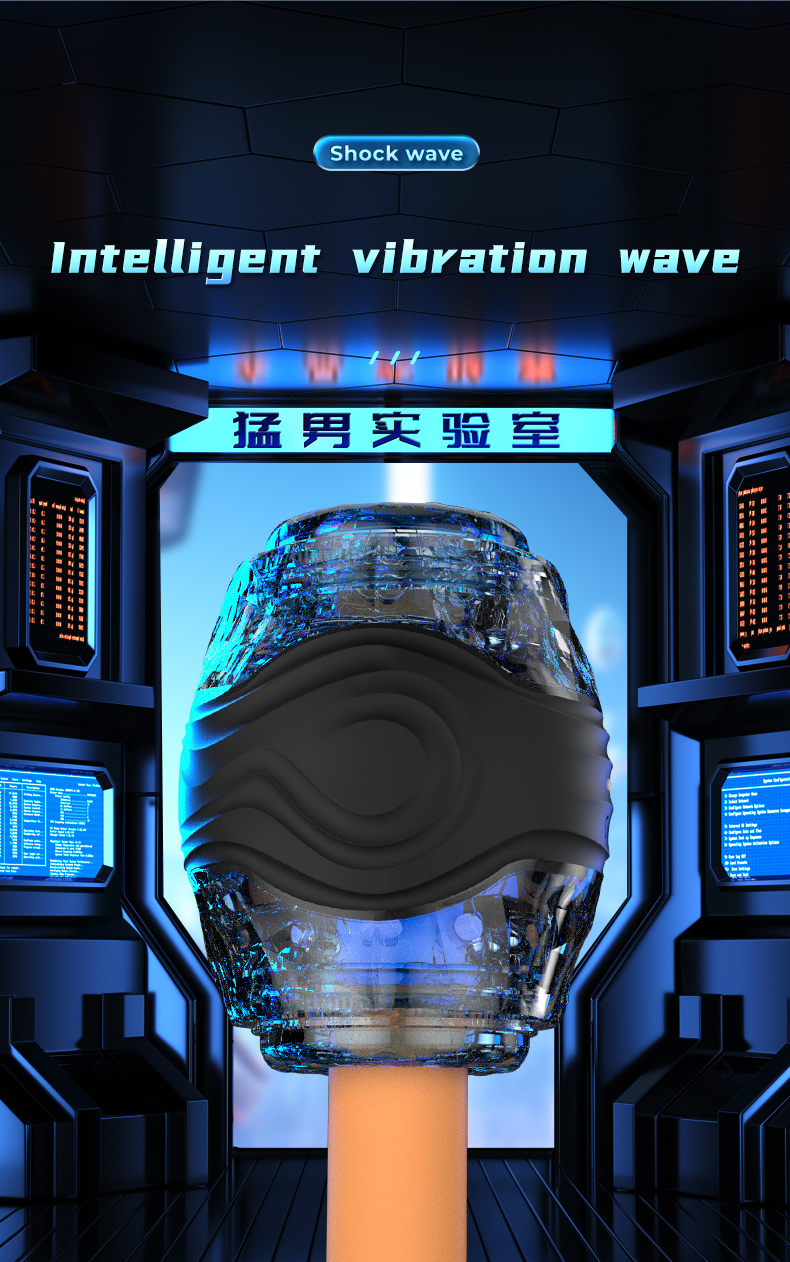 ute Fighter Bear Dual-Motor Vibrating Training Masturbation Cup 06