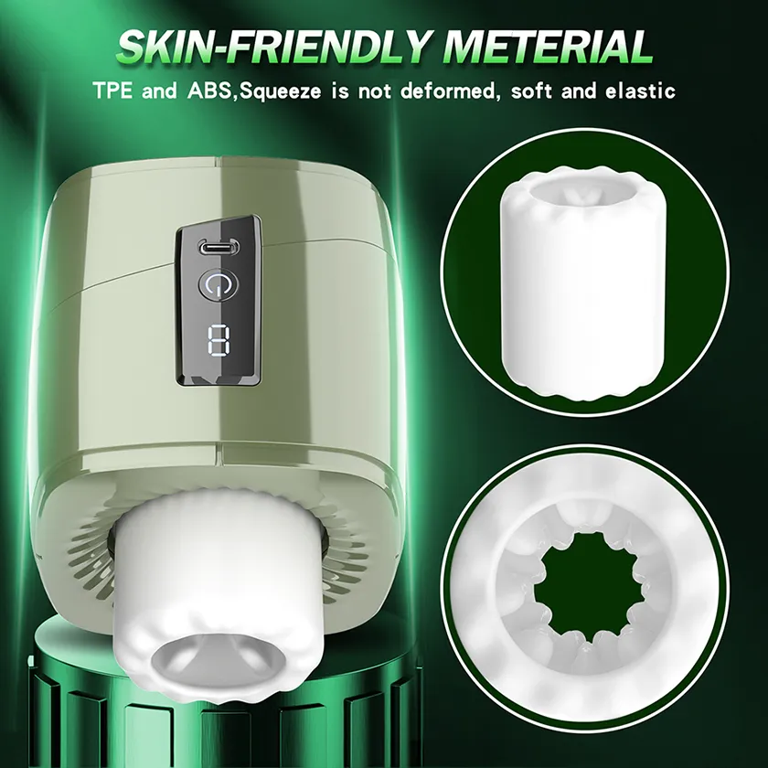 Automatic HandsFree Thrusting and Rotating Masturbator07