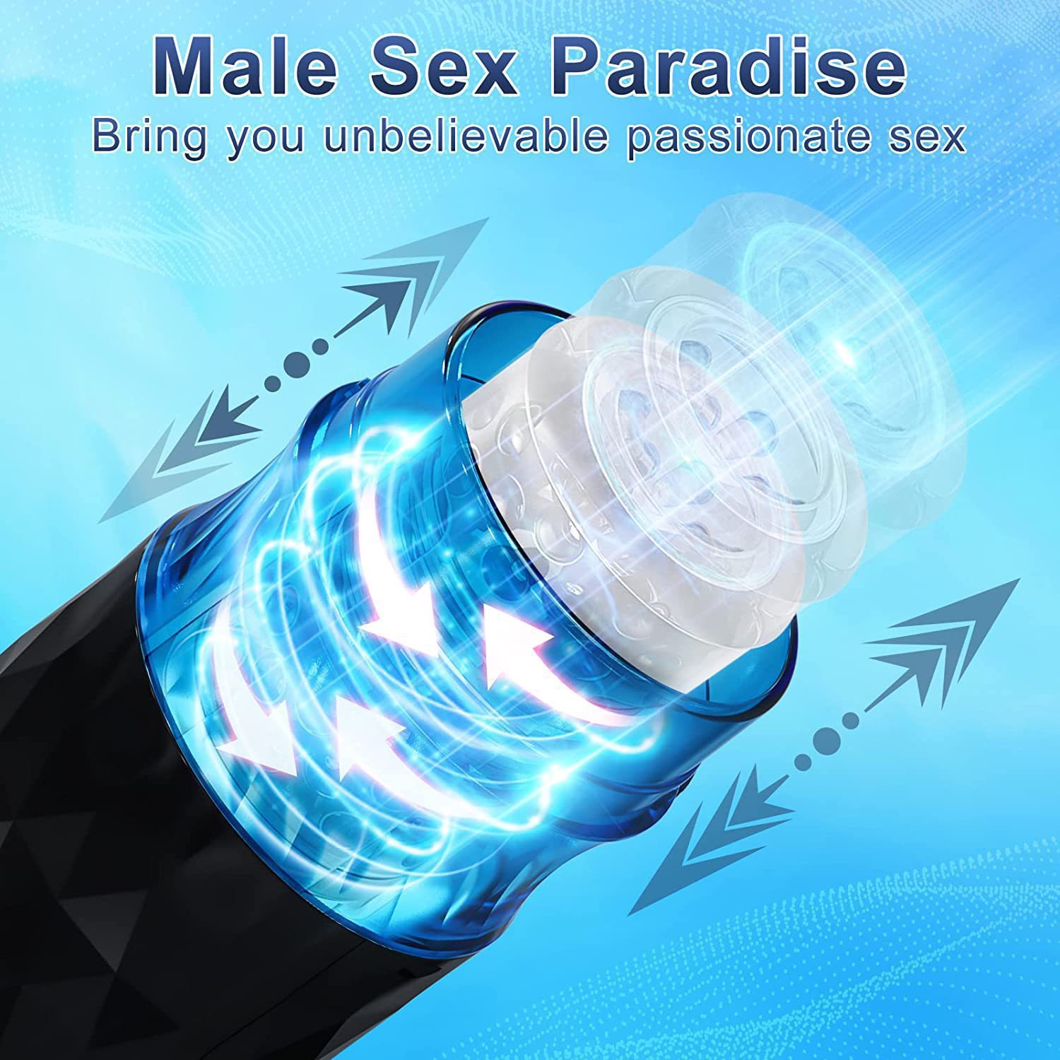 Starry Knight Thrusting Rotating & Moaning Masturbation Cup 02