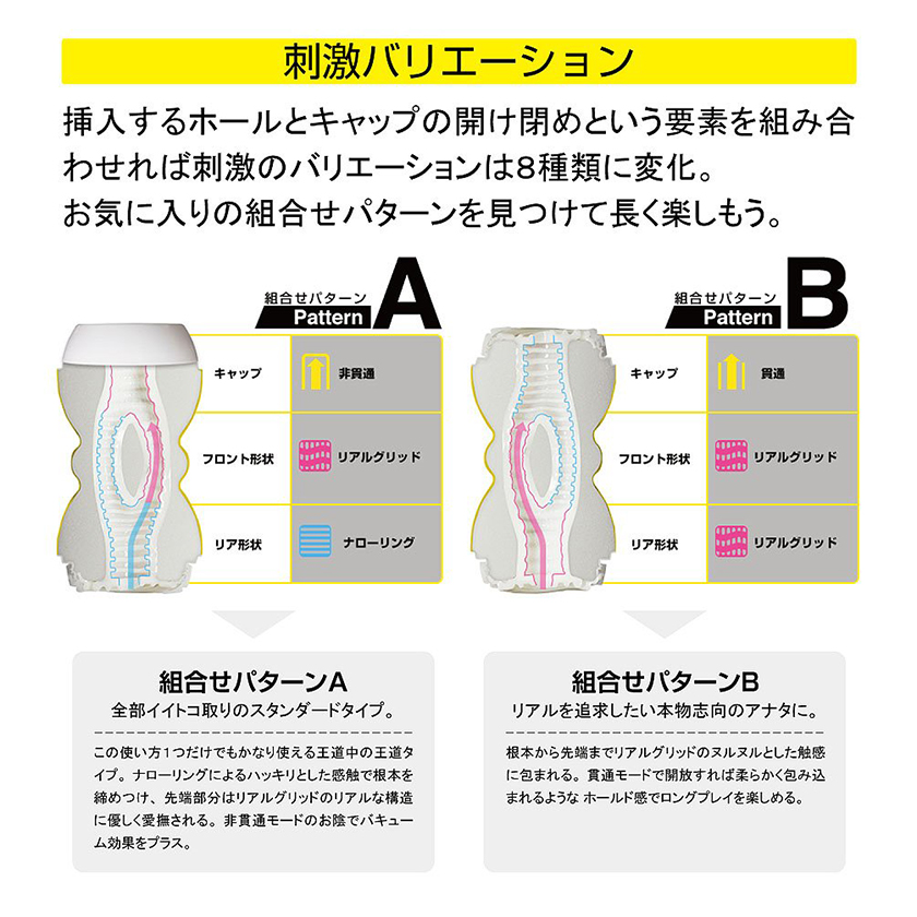 Men's 2in1 Max-Smart Double Masturbator 06