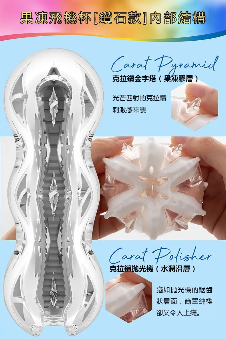 MEN'S MAX果凍膠層鑽石型 01