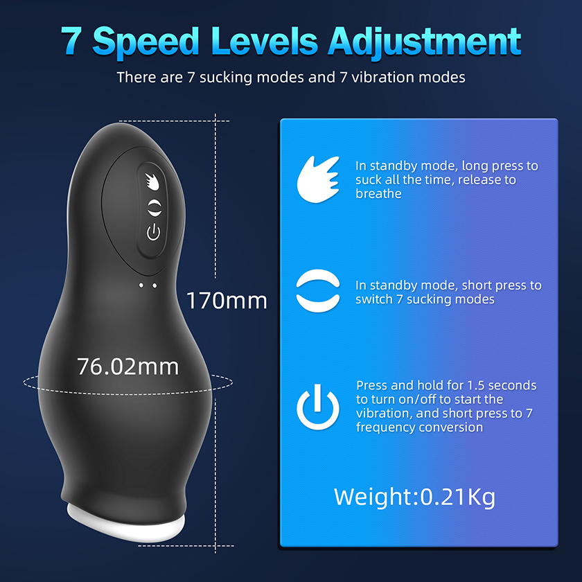 Dragon Suction Training Masturbator (Black) 05