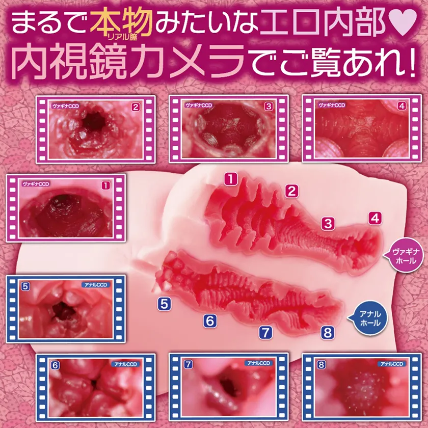 Made in Japan Notowa male masturbator，Utero in Bloom Onahole Double hole and Dual layer