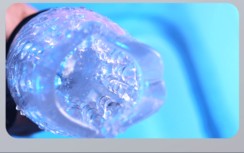 Bellucci 2nd Gen Rotating & Vibrating Masturbation Cup (Transparent) 11