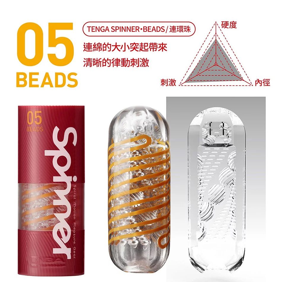 Tenga典雅連環珠紋05飛機杯(BEADS) 男性自慰器03