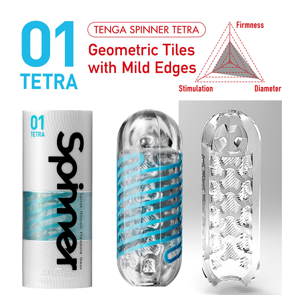 Tenga Spinner 01 Tetra Masturbator 03
