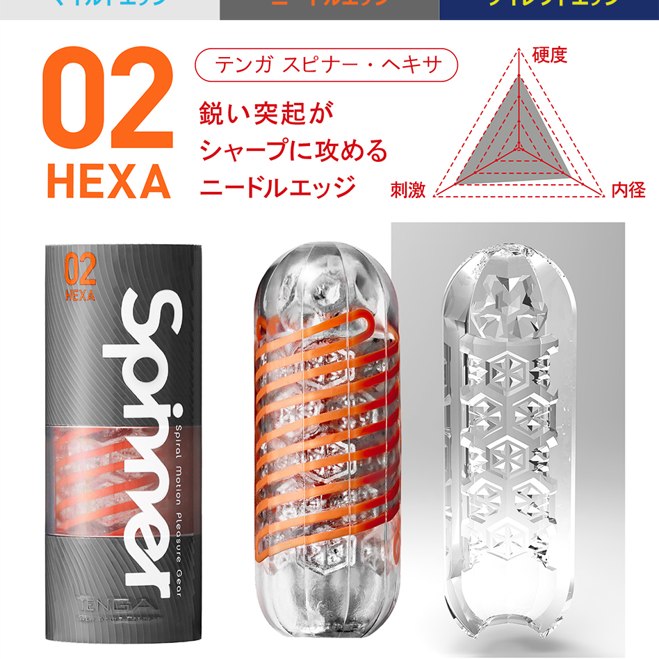 Tenga Spinner テンガ スピナー 02ヘキサ アダルトグッズ オナホール03